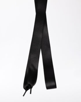 LACE SATIN DATE BLACK